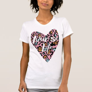 Love Nurse Life Cheetah 16Love Nurse Life Cheetah T-Shirt