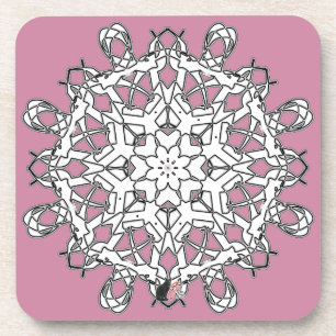 Love Octa Glyph Dawn Coaster