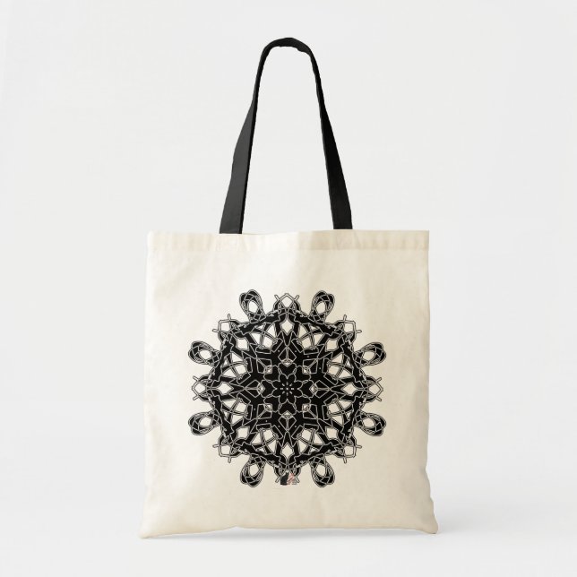 Love Octa Glyph Tote Bag (Front)