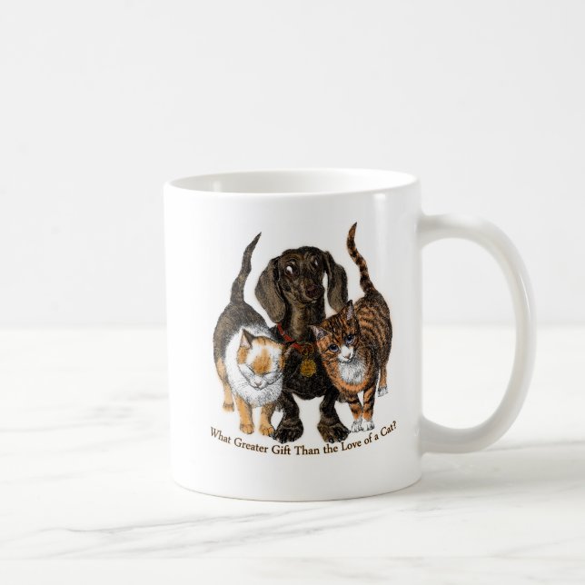 love of a cat coffee mug (Right)