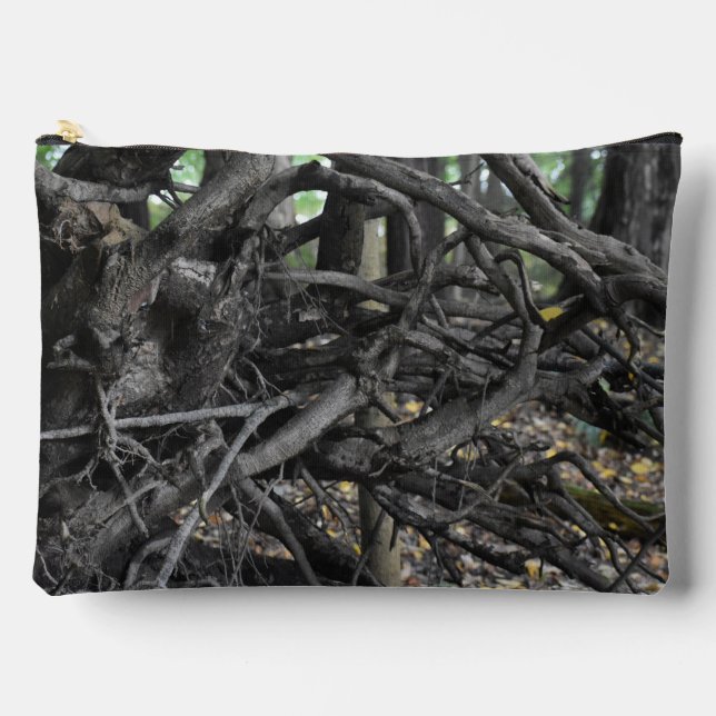 Love of a Fallen Tree Accessory Pouch (Front)