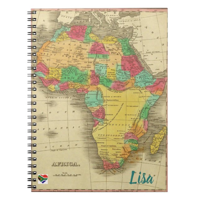 Love of Africa Journal/Notebook Notebook (Front)