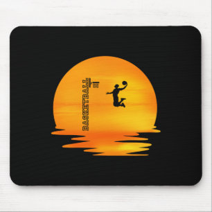 Love Of Basketball. Funny Gift For Gamer. Mouse Pad