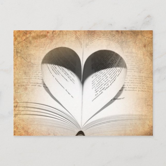 Love of Books Postcard (Front)