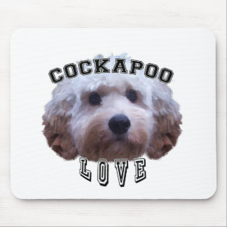 Love of Cockapoo dogs Mouse Pad