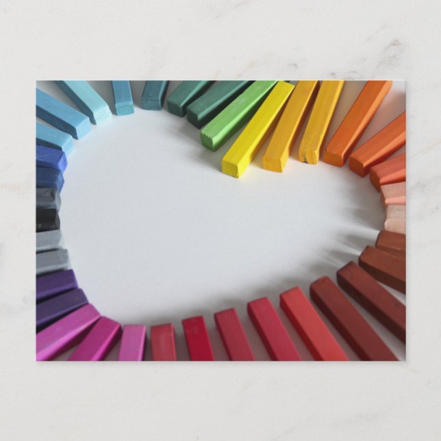 Love of Colour Postcard (Front)