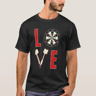 Love Of Darts As A Darter In Pub Sports T-Shirt
