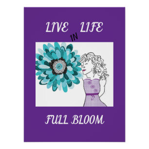 Love of Flowers Poster