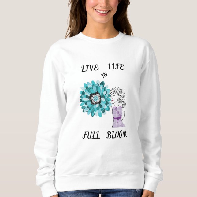 Love of Flowers Sweatshirt (Front)