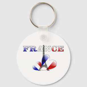 Love of France Key Ring