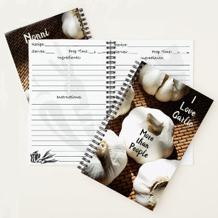 Love of Garlic  Photographic Recipe Notebook