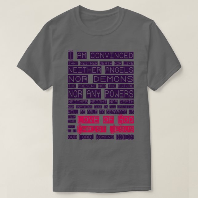 Love of God T-Shirt (Design Front)