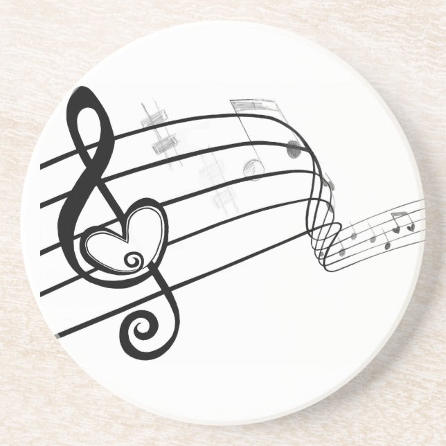 Love of Music Coaster (Front)