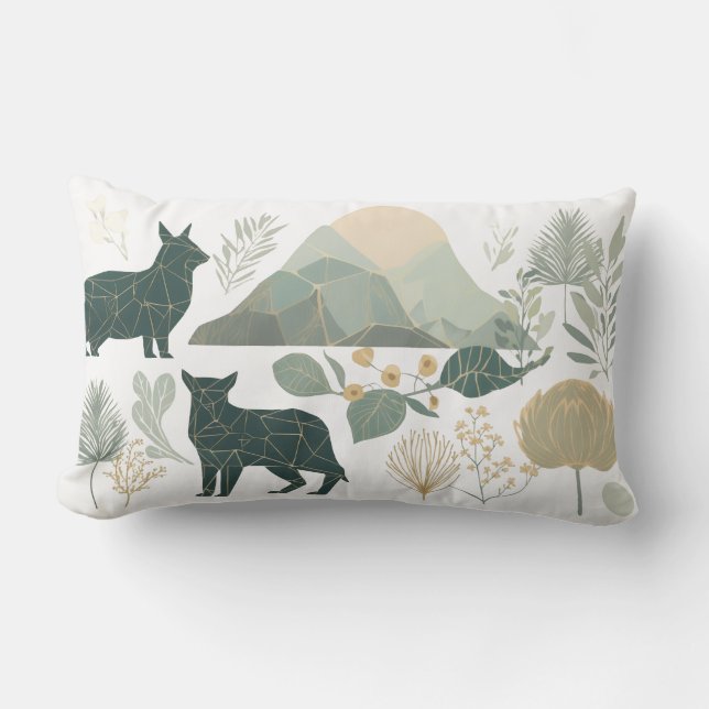 Love of Nature Lumbar Cushion (Front)