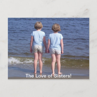 Love of Sisters Postcard