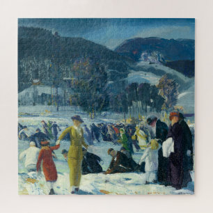 Love of Winter - George Wesley Bellows Jigsaw Puzzle