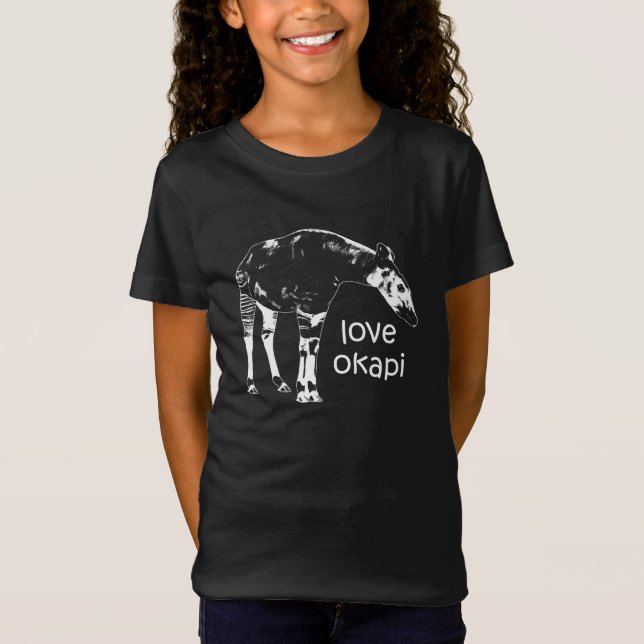Love Okapi T-Shirt (Front)