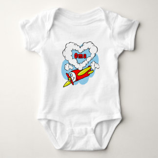 Love Oma Kids Aeroplane Baby Bodysuit