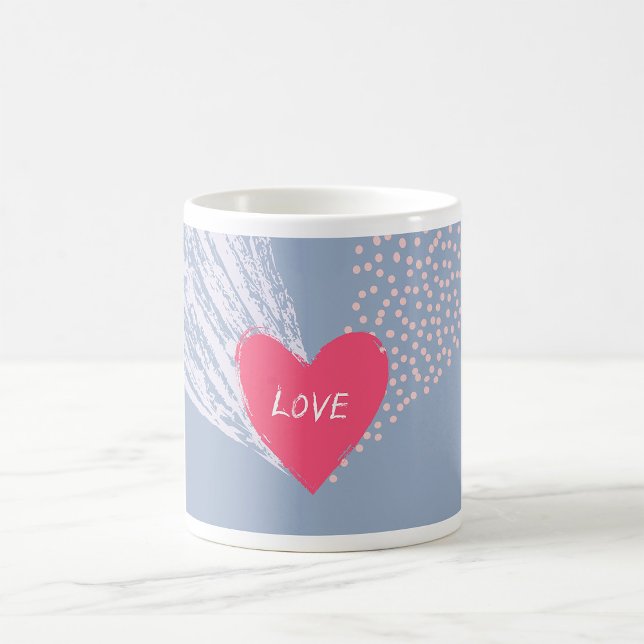 Love On A Heart Coffee Mug (Creator Uploaded)