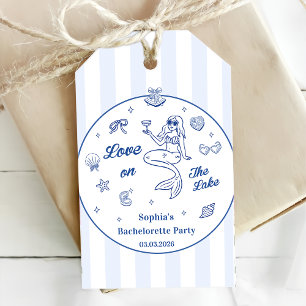 Love On The Lake Bachelorette Party Gift Tags