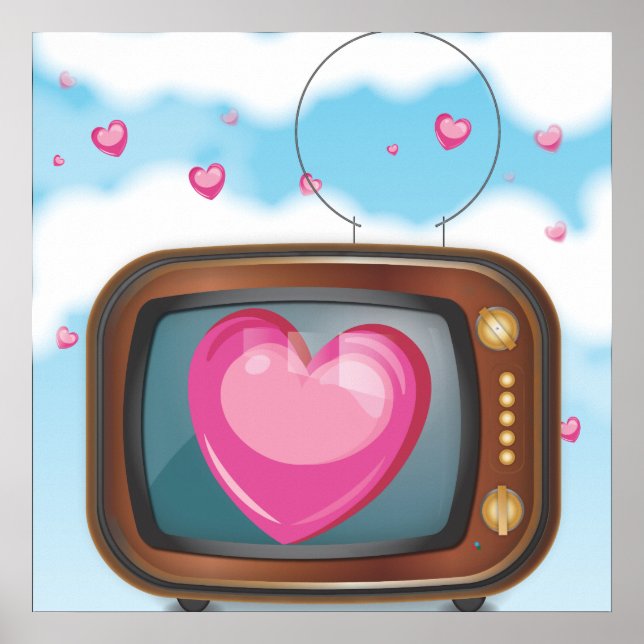 Love on TV Poster (Front)