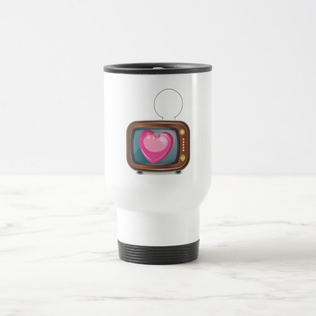 Love on TV Travel Mug (Center)