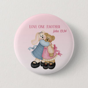Love One Another 6 Cm Round Badge