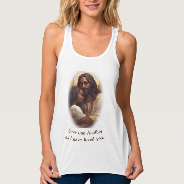 Love one another as I have loved You Singlet (Front)