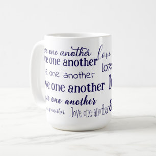 Love one another  coffee mug