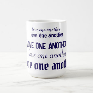 Love one another coffee mug