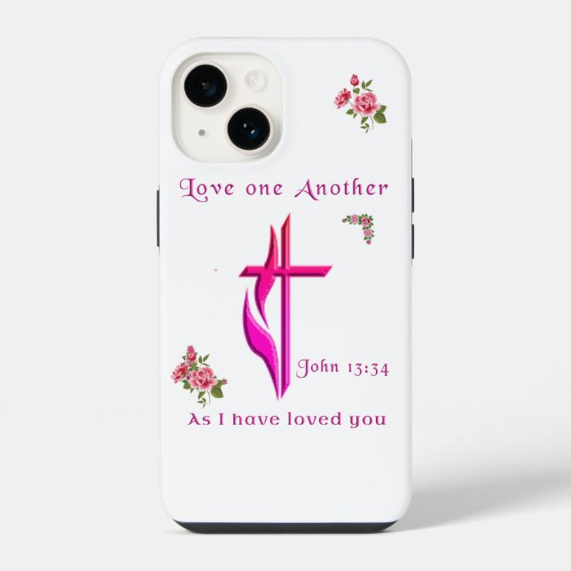 Love one another iPhone case (Back)