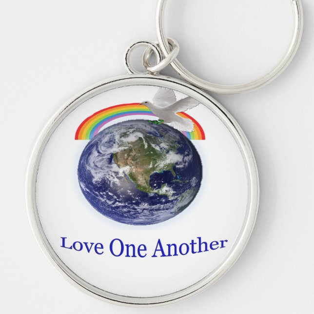 Love one Another Key Ring (Front)