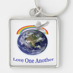 Love one Another Key Ring