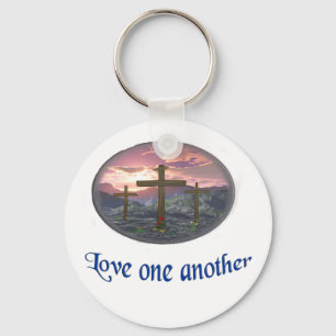 Love one another key ring