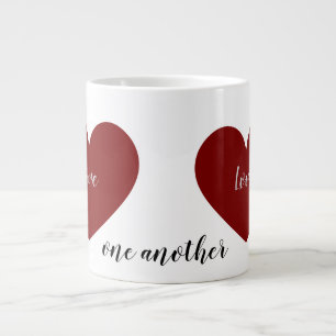 love one another large coffee mug