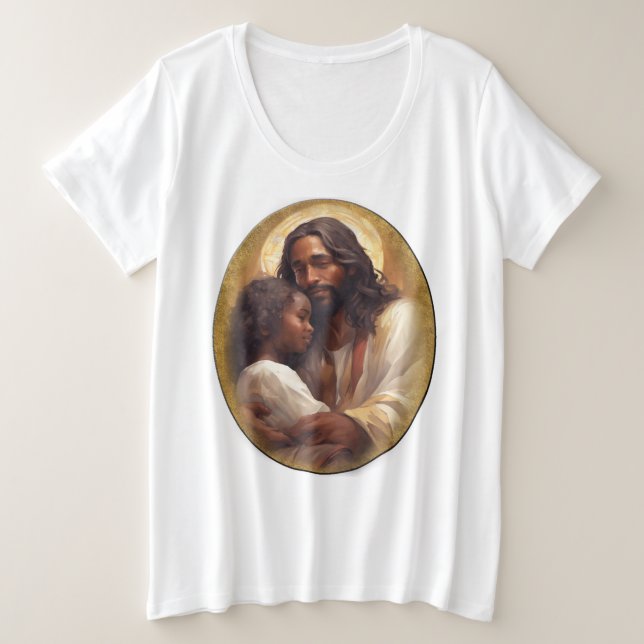 Love one another plus size T-Shirt (Design Front)