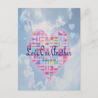 Love One Another Postcard