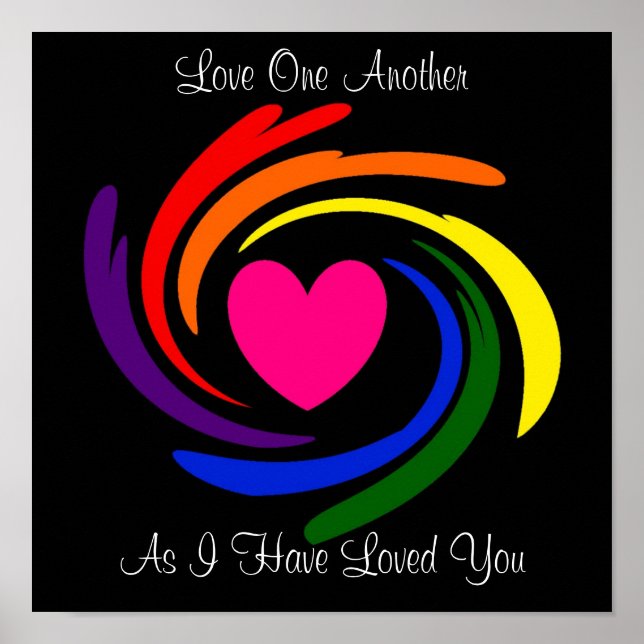 LOVE ONE ANOTHER POSTER (Front)