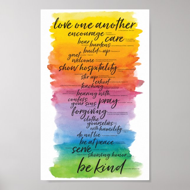 Love One Another Poster (Front)