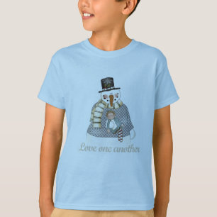 Love One Another Snowman T-shirts and Gifts