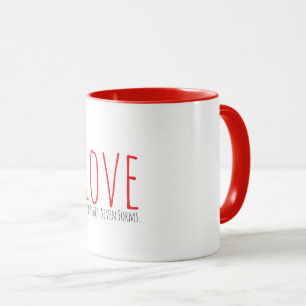 Love - One Heart. Seven Forms Mug