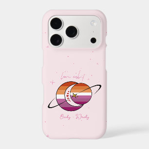Love Orbit Universe Sun & Moon Sunset Lesbian Flag