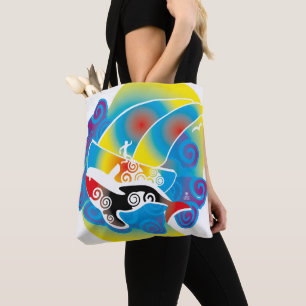 LOVE ORKA LOCA 26 BY MASANSER TOTE BAG