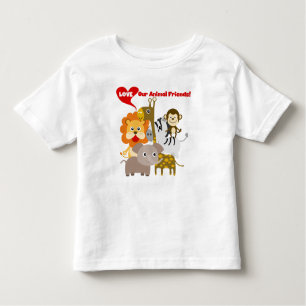 Love Our Animal Friends Toddler T-Shirt
