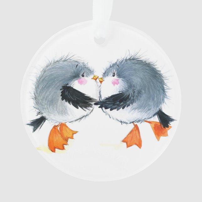 LOVE - Our First Together Ornament (Front)