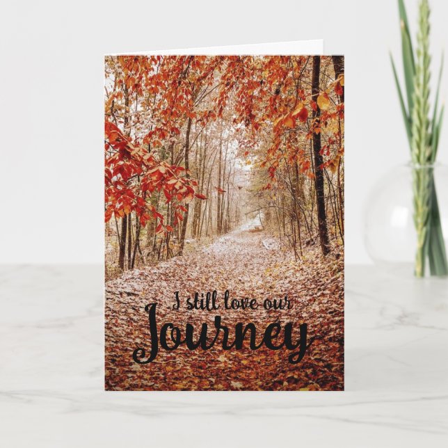 Love Our Journey Holiday Card (Front)
