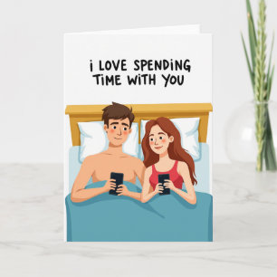 Love Our Time Together Phone Card