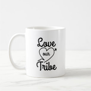 Love Our Tribe with Photo Coffee Mug