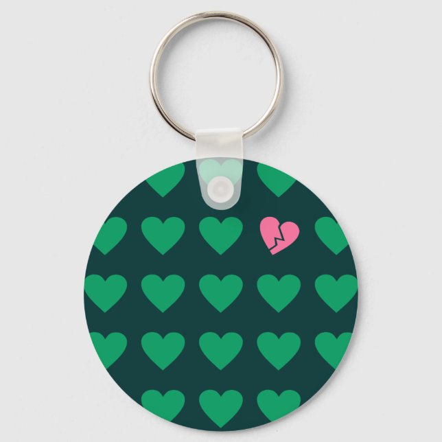 love outcast key ring (Front)