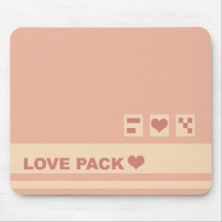 Love Pack Box Mouse Pad
